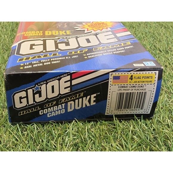 Vtg G.I Joe 1993 Hasbro Combat Camo Duke Hall of Fame Action Figure New Sealed - Picture 6 of 12